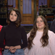 Bowen Yang, Selena Gomez, Aidy Bryant, Post Malone in screenshot from SNL promo clip
